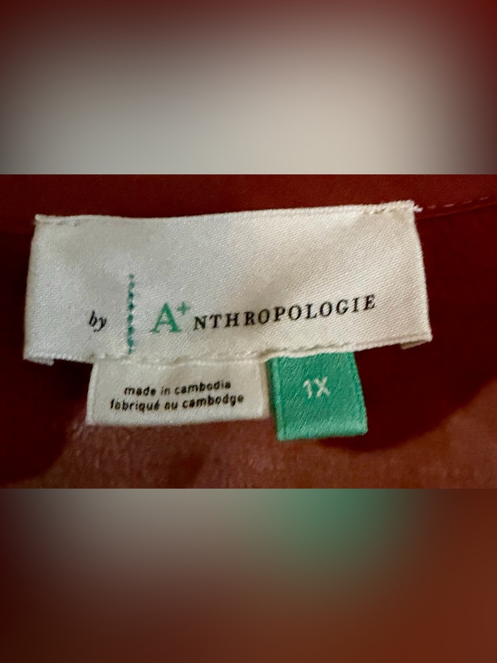 Anthropologie Margot Reversible Sherpa Coat - Plus Size! - Picture 3 of 5